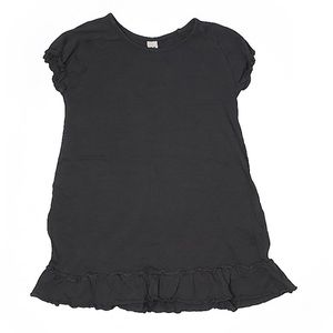 ZARA Solid Charcoal Gray Dress Size 7-8